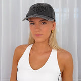 ENT VINTAGE CAP - WASHED BLACK.