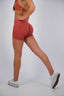 DESERT ROSE SEAMLESS SCRUNCH SHORTS