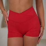 CHERRY CROSSOVER SHORTS