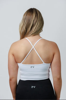 WHITE CROSSOVER TANK