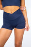 NAVY CROSSOVER SHORTS