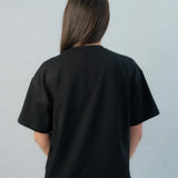 BLACK UNISEX OVERSIZED ENTee