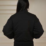 BLACK ENT PUFFER JACKET