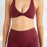 SEAMLESS SET - BURGUNDY.