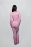 BLUSH FOLDOVER FLARES