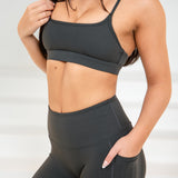 RACERBACK CROP STEEL