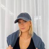 ENT VINTAGE CAP - WASHED BLUE.