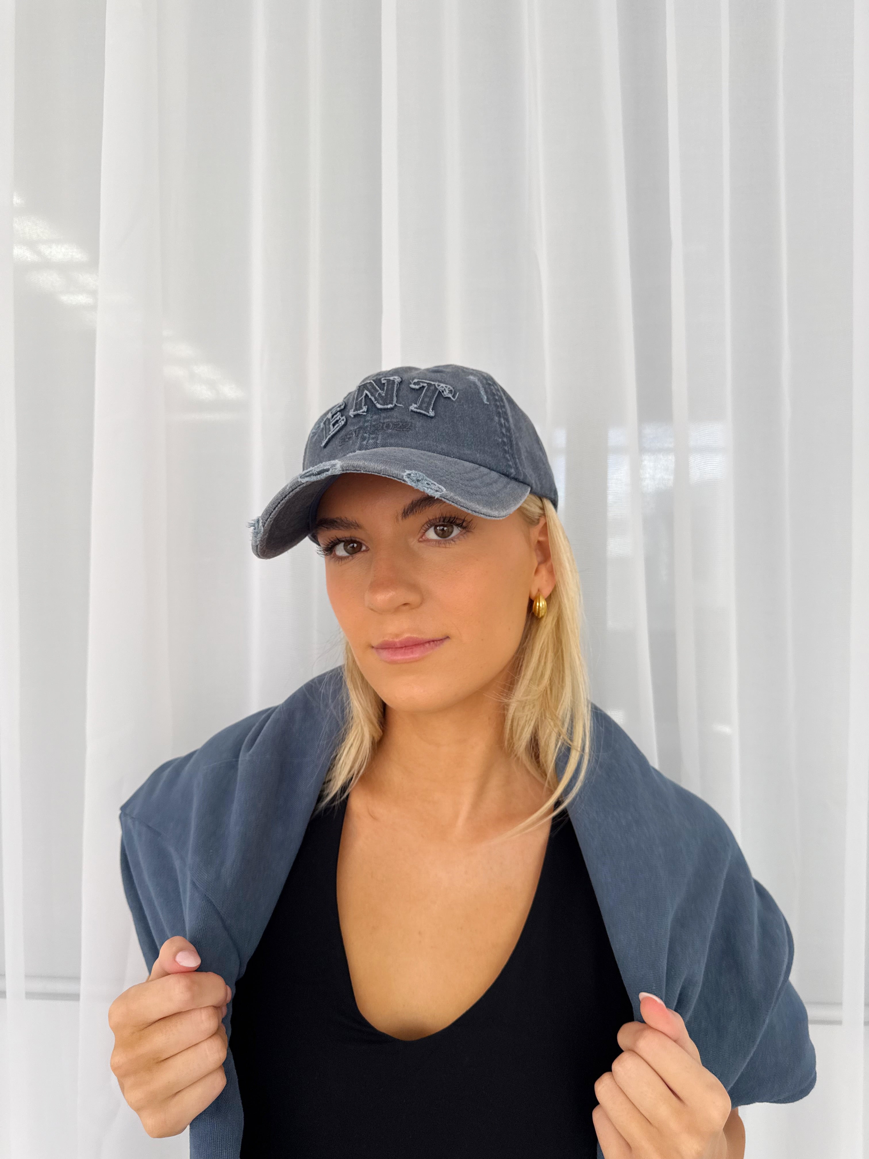 ENT VINTAGE CAP - WASHED BLUE.