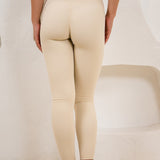 BUTTERMILK INVISIBLE SCRUNCH LEGGINGS