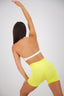 LEMON SEAMLESS SCRUNCH SHORTS