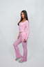 BLUSH FOLDOVER FLARES