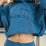 VINTAGE HOODIE - WASHED BLUE.