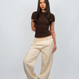 CHOCOLATE SCULPT TEE