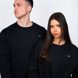 JET BLACK ELITE CREWNECK