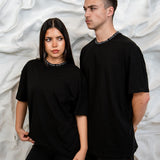 BLACK UNISEX OVERSIZED ELITE TEE