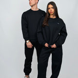 JET BLACK ELITE CREWNECK