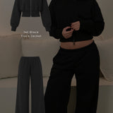 OFF-DUTY JET BLACK TRACK SET
