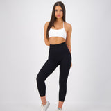 JET BLACK HOURGLASS LEGGINGS