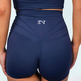 NAVY CROSSOVER SHORTS