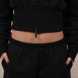 OFF-DUTY TRACK JACKET JET BLACK