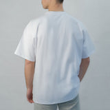 WHITE UNISEX OVERSIZED ENTee