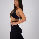 AALIA CROP JET BLACK