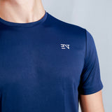 NAVY COMPRESSIVE TEE