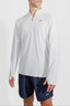 WHITE ELITE QTR ZIP
