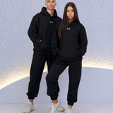 JET BLACK ENT TRACKPANTS