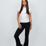 WHITE SCULPT TEE