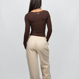 CHOCOLATE SCULPT LONG SLEEVE