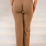 LATTE STRAIGHT LEG PANTS.