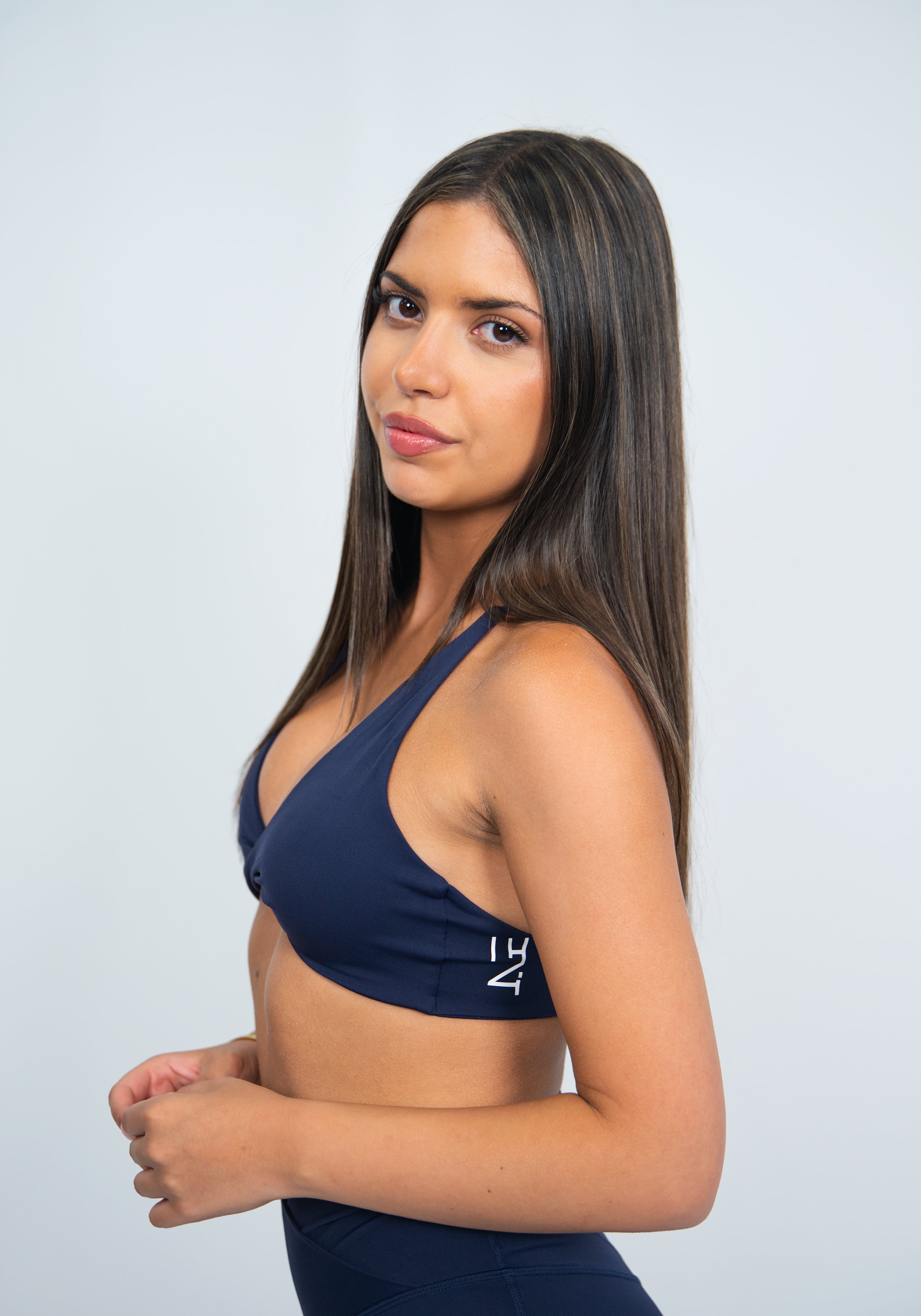 AALIA CROP NAVY