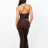 CHOCOLATE FOLDOVER FLARES