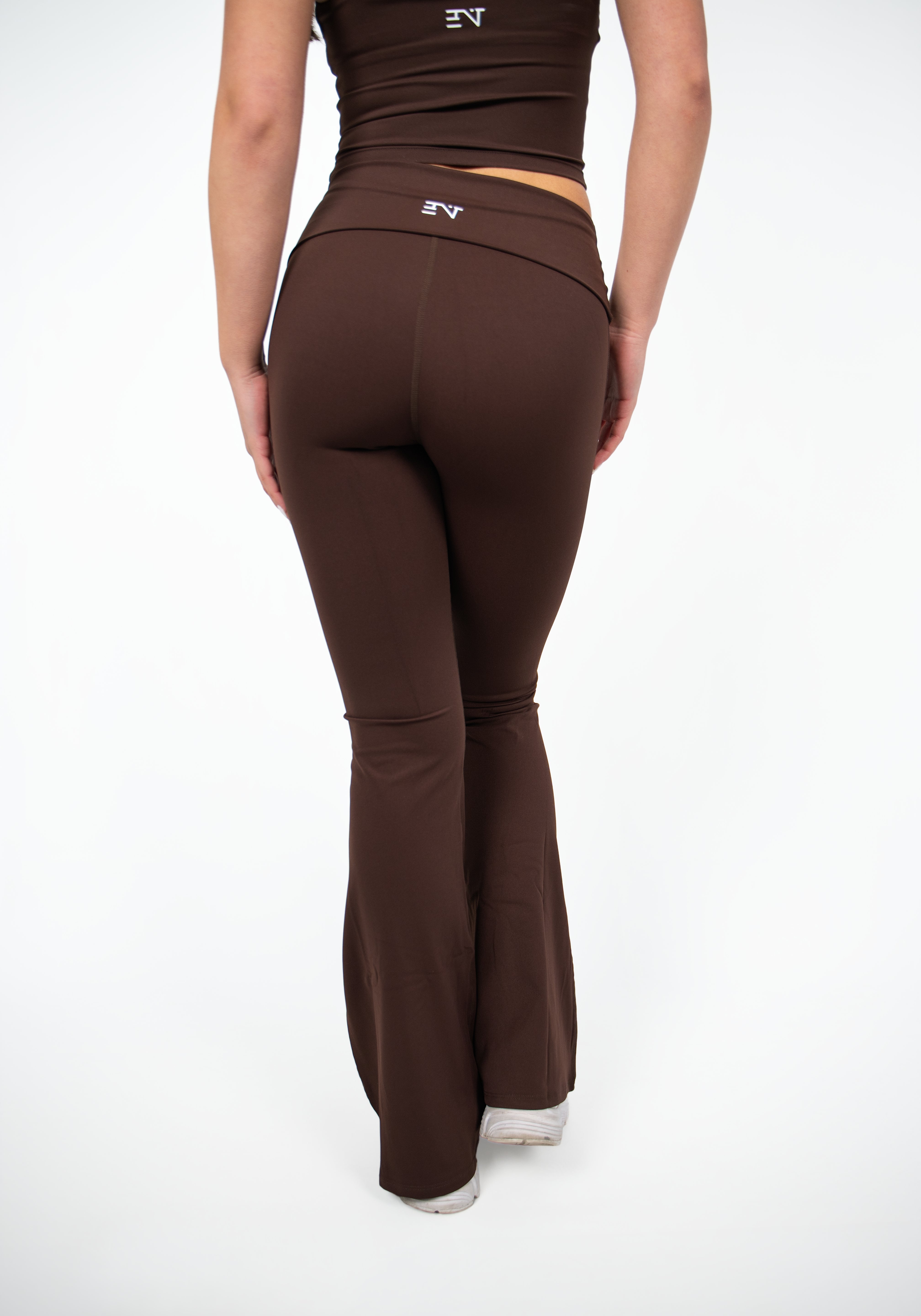 CHOCOLATE FOLDOVER FLARES