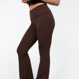 CHOCOLATE FOLDOVER FLARES