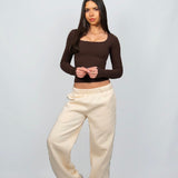 CHOCOLATE SCULPT LONG SLEEVE