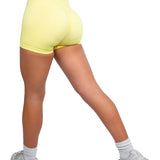 LIMONCELLO SEAMLESS SCRUNCH SHORTS