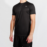 JET BLACK COMPRESSIVE TEE