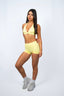 LIMONCELLO SCULPT SCRUNCH SHORTS