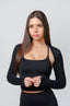 JET BLACK BOLERO