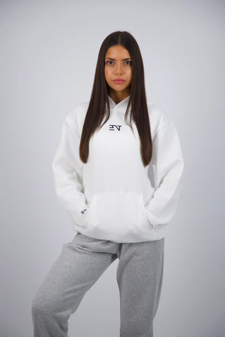 WHITE ENT HOODIE