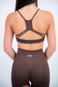 ESPRESSO SEAMLESS SCRUNCH SHORTS