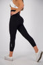 JET BLACK HOURGLASS LEGGINGS