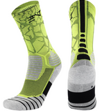 PATTERNED ENTITLED SOCKS - Tradie Yellow/Black