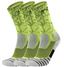 3PK PATTERNED ENTITLED SOCKS - Tradie Yellow/Black