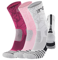 3PK PATTERNED ENTITLED SOCKS - Fairy Floss
