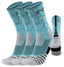 3PK PATTERNED ENTITLED SOCKS - Sky Blue/Black