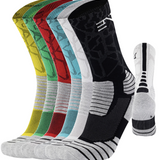 6PK PATTERNED ENTITLED SOCKS - MULTI