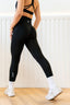 JET BLACK SEAMLESS SCRUNCH LEGGINGS